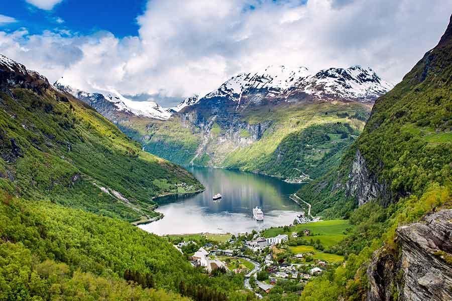 【北歐】挪威、瑞典、丹麥三國深度探索15日．小美人魚雕像．斯德哥爾摩老城區/地鐵站．挪威縮影景觀火車．松恩峽灣遊船